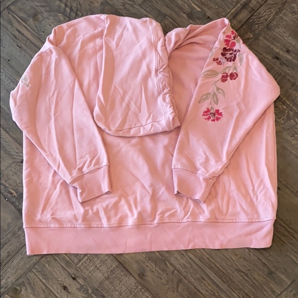 JESSICA SIMPSON Floral Hoodie (1X) - Picture 6 of 11